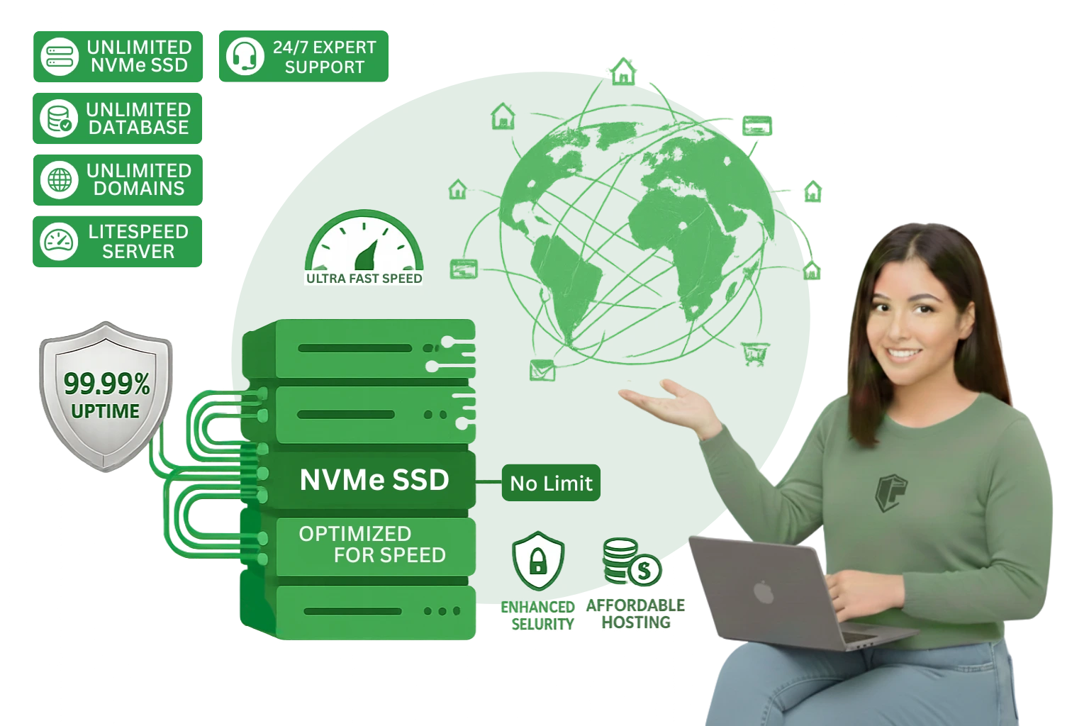 host laza unlimited hosting hero